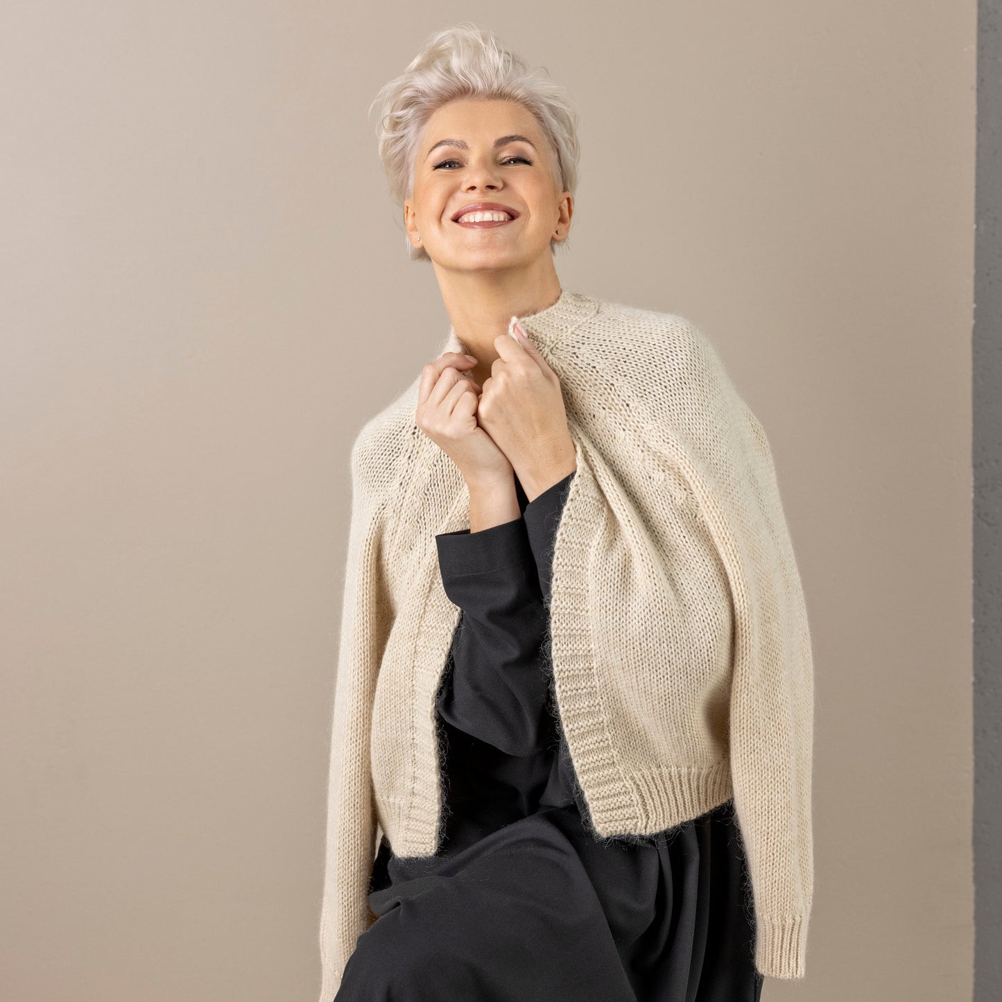Moheros vilnos kardiganas Manuela