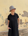 Lininė suknelė Veronika ilga