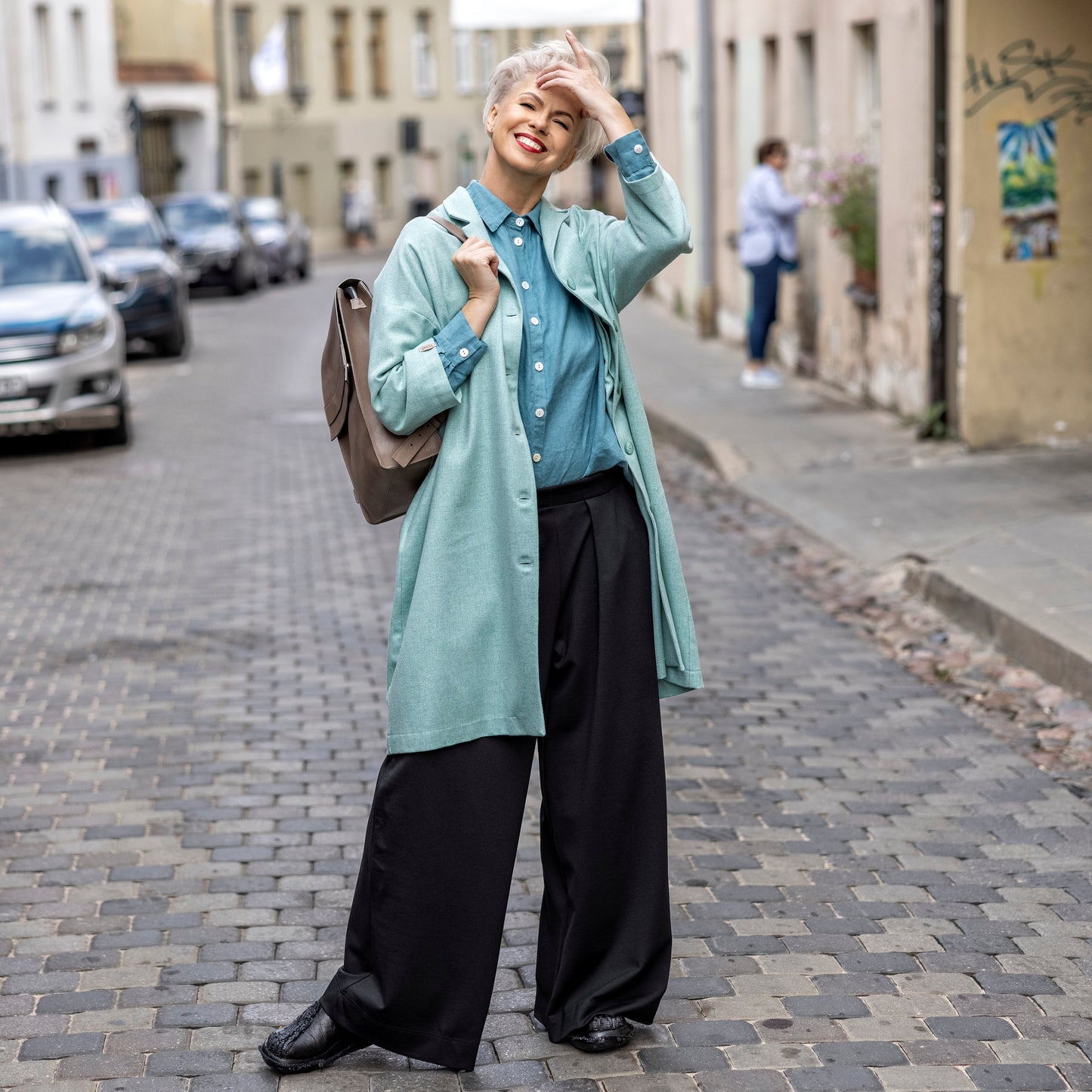 Wool coat Santiago