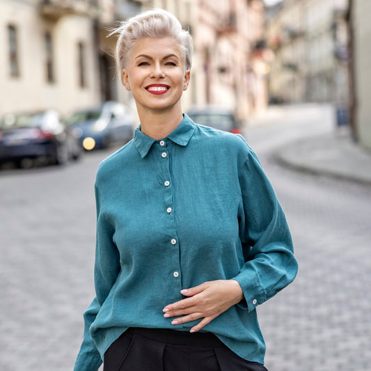 Lininiai marškiniai Verum