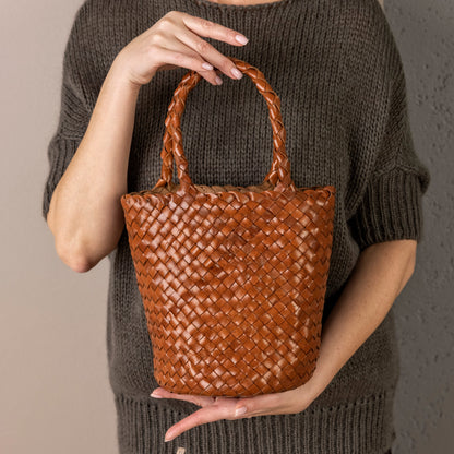 Handmade genuine leather handbag Monastero