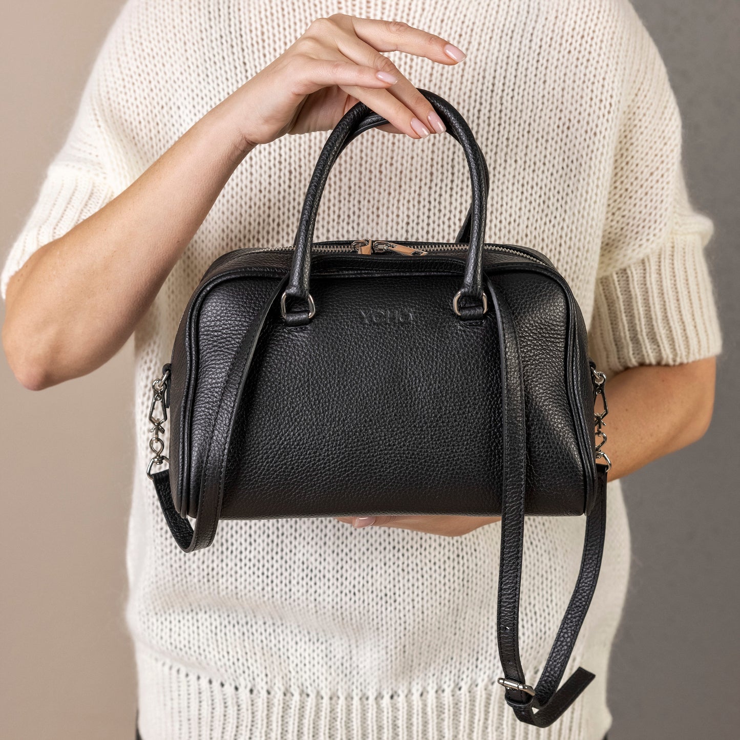 Genuine leather handbag Olivija